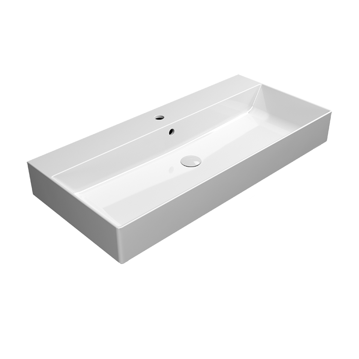 Раковина Kube X 100x47 — изображение 2