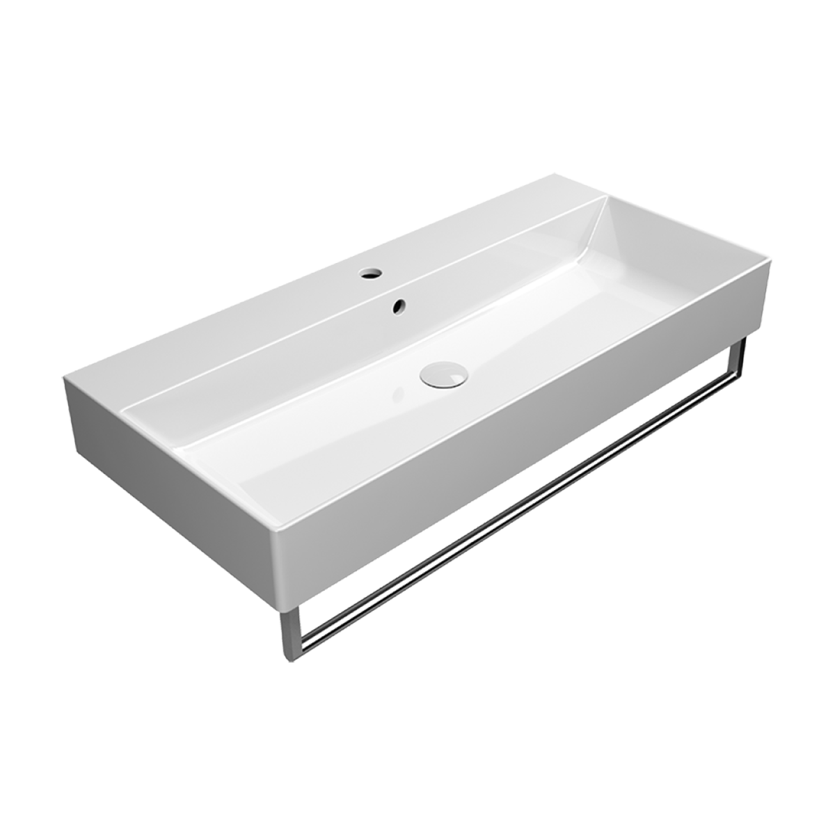 Раковина Kube X 100x47